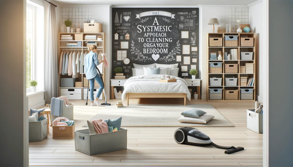 A Systematic Approach to Cleaning & Organizing Your Bedroom