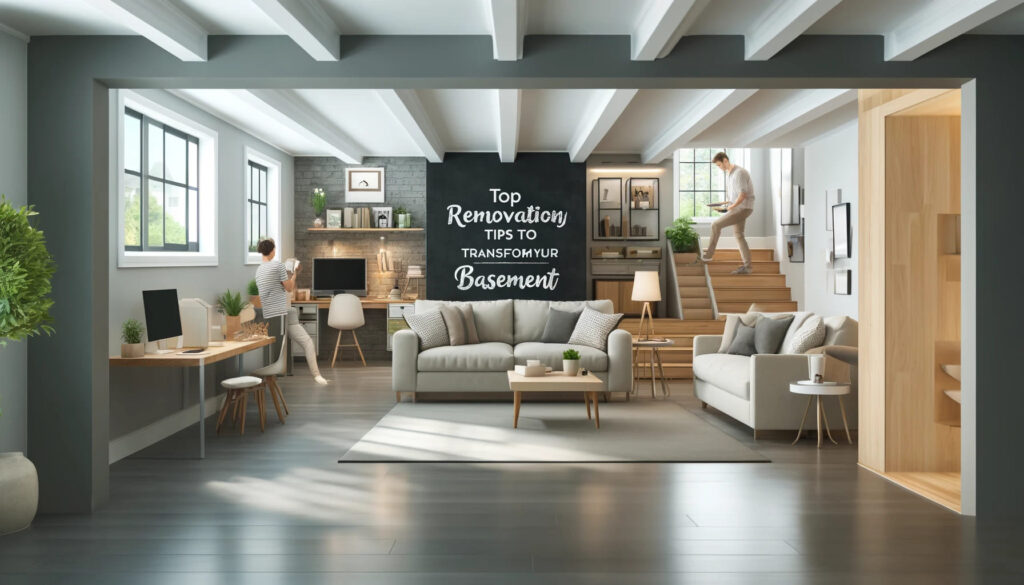 Top Renovation Tips to Transform Your Basement