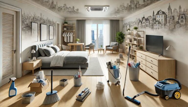 Post Construction Cleaning Ditmas Park and Living Areas & Bedrooms Cleaning