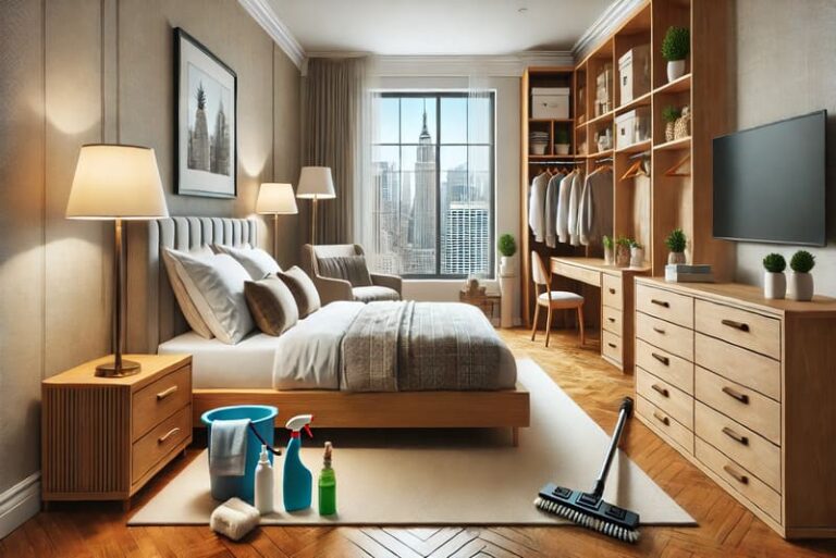 Residential Cleaning Manhattan and Bedrooms & Shared Spaces Cleaning