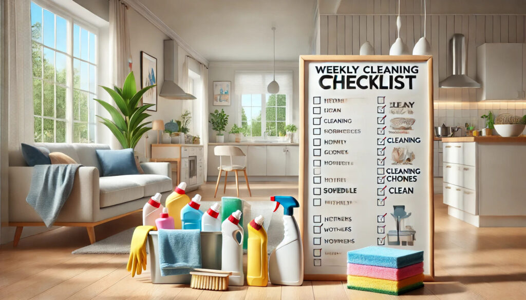 How to Organize a Weekly Cleaning Routine